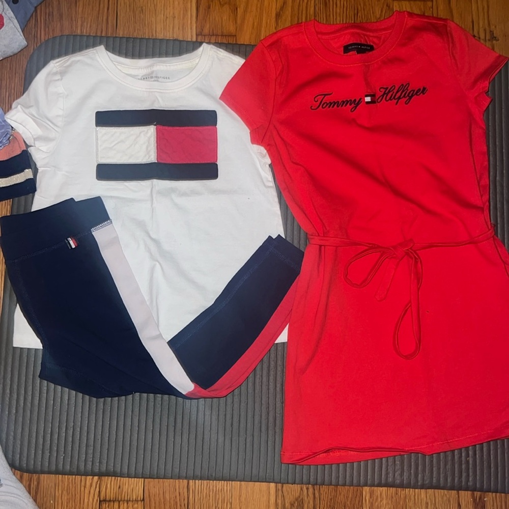 Tommy Hilfiger dress and top/leggings set